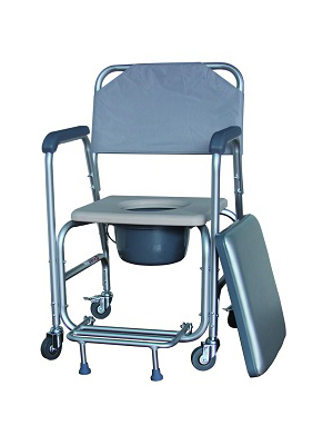 座便器（四輪、帶腳踏）